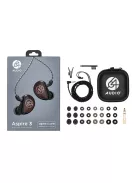 64 AUDIO ASPIRE 3 - Hibrid, három meghajtós univerzális audiofil fülmonitor