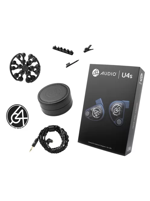 64 AUDIO U4S - Négy meghajtós univerzális high-end fülmonitor