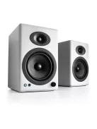 AUDIOENGINE A5+ BT - Prémium vezetéknélküli aktív hangfal pár Bluetooth 5 és aptX HD technológiával - Lakk fehér