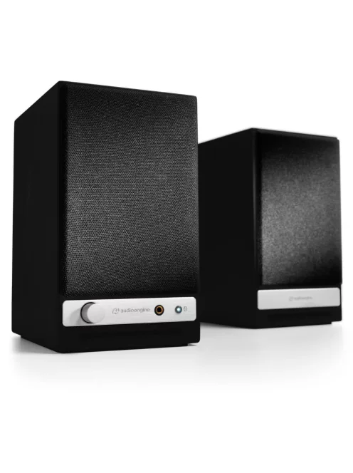 AUDIOENGINE HD3 - Prémium vezetéknélküli aktív hangfal pár Bluetooth 5 és aptX HD technológiával - Szatén fekete