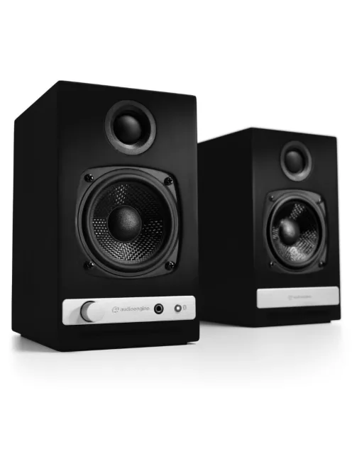 AUDIOENGINE HD3 - Prémium vezetéknélküli aktív hangfal pár Bluetooth 5 és aptX HD technológiával - Szatén fekete