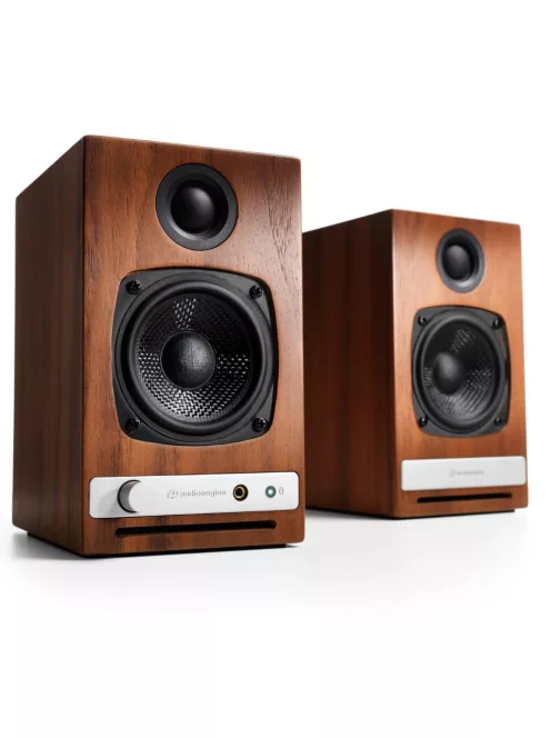 AUDIOENGINE HD3 - Prémium vezetéknélküli aktív hangfal pár Bluetooth 5 és aptX HD technológiával - Dió