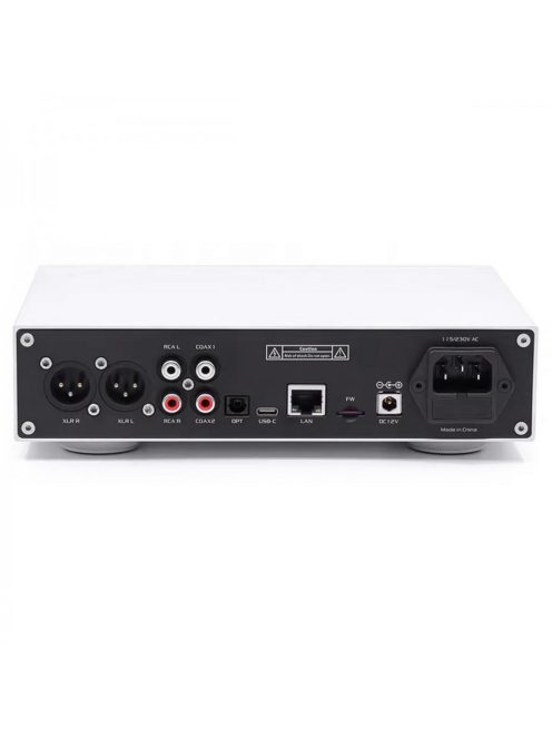 AUDALYTIC AH90 - Asztali MQA DAC és Streamer DLNA AirPlay Roon 32bit 768kHz DSD512 - Ezüst