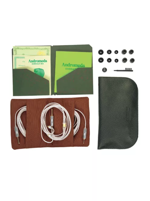 CAMPFIRE AUDIO ANDROMEDA EMERALD SEA - Öt BA meghajtós In-Ear monitor fülhallgató MMCX kábelekkel