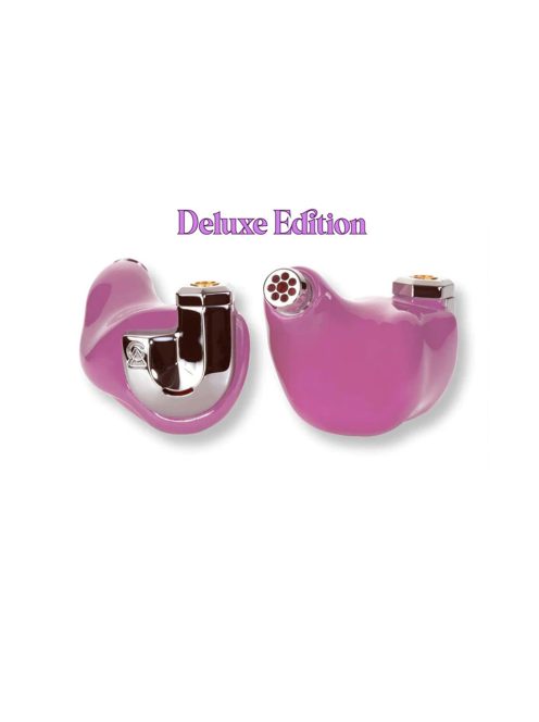 CAMPFIRE AUDIO BONNEVILLE - Egy dinamikus és három BA meghajtós univerzális In-ear monitor fülhallgató ezüstözött réz MMCX kábellel - Bonneville Lila - Deluxe