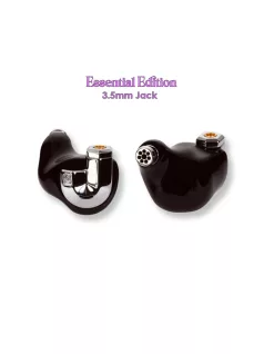   CAMPFIRE AUDIO BONNEVILLE - Egy dinamikus és három BA meghajtós univerzális In-ear monitor fülhallgató ezüstözött réz MMCX kábellel - Black - Essential 3.5mm