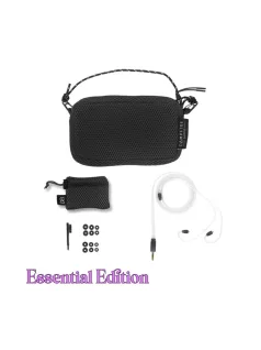   CAMPFIRE AUDIO BONNEVILLE - Egy dinamikus és három BA meghajtós univerzális In-ear monitor fülhallgató ezüstözött réz MMCX kábellel - Black - Essential 3.5mm