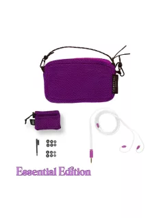   CAMPFIRE AUDIO BONNEVILLE - Egy dinamikus és három BA meghajtós univerzális In-ear monitor fülhallgató ezüstözött réz MMCX kábellel - Bonneville Lila - Essential 3.5mm