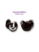 CAMPFIRE AUDIO BONNEVILLE - Egy dinamikus és három BA meghajtós univerzális In-ear monitor fülhallgató ezüstözött réz MMCX kábellel - Black - Essential 4.4mm