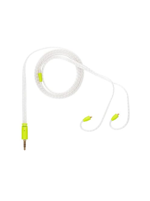 CAMPFIRE AUDIO TIME STREAM CHROMATIC - Univerzális MMCX csatlakozójú ezüstözött réz Litz fülhallgató kábel - Ponderosa Zöld - 3.5mm