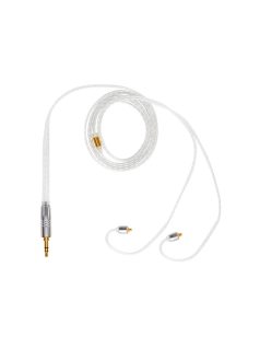   CAMPFIRE AUDIO TIME STREAM METAL - Univerzális MMCX csatlakozójú ezüstözött réz Litz fülhallgató kábel - 3.5mm