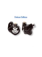 CAMPFIRE AUDIO CASCARA - Egy dinamikus meghajtós univerzális In-ear monitor fülhallgató ezüstözött réz MMCX kábellel - Black - Deluxe