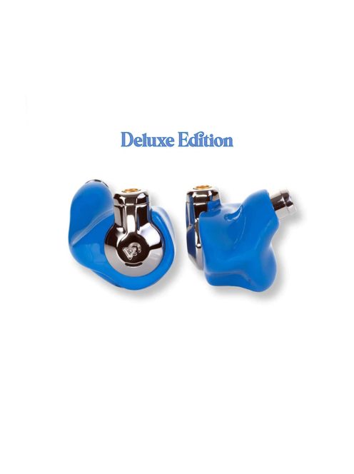 CAMPFIRE AUDIO CASCARA - Egy dinamikus meghajtós univerzális In-ear monitor fülhallgató ezüstözött réz MMCX kábellel - Cascara Kék - Deluxe