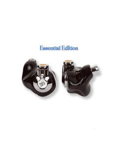   CAMPFIRE AUDIO CASCARA - Egy dinamikus meghajtós univerzális In-ear monitor fülhallgató ezüstözött réz MMCX kábellel - Black - Essential 3.5mm