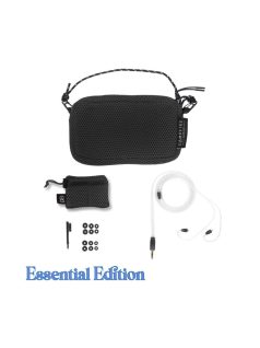   CAMPFIRE AUDIO CASCARA - Egy dinamikus meghajtós univerzális In-ear monitor fülhallgató ezüstözött réz MMCX kábellel - Black - Essential 3.5mm