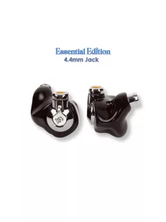   CAMPFIRE AUDIO CASCARA - Egy dinamikus meghajtós univerzális In-ear monitor fülhallgató ezüstözött réz MMCX kábellel - Black - Essential 4.4mm