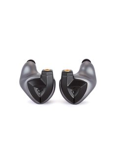  CAMPFIRE AUDIO CLARA TITANIUM - Egy dinamikus és kettő BA meghajtós In-ear monitor fülhallgató ezüstözött réz Litz MMCX kábellel