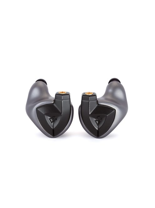 CAMPFIRE AUDIO CLARA TITANIUM - Egy dinamikus és kettő BA meghajtós In-ear monitor fülhallgató ezüstözött réz Litz MMCX kábellel