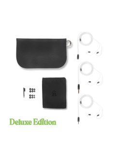   CAMPFIRE AUDIO PONDEROSA - Öt BA meghajtós univerzális In-ear monitor fülhallgató ezüstözött réz MMCX kábellel - Black - Deluxe