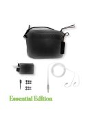 CAMPFIRE AUDIO PONDEROSA - Öt BA meghajtós univerzális In-ear monitor fülhallgató ezüstözött réz MMCX kábellel - Black - Essential 3.5mm