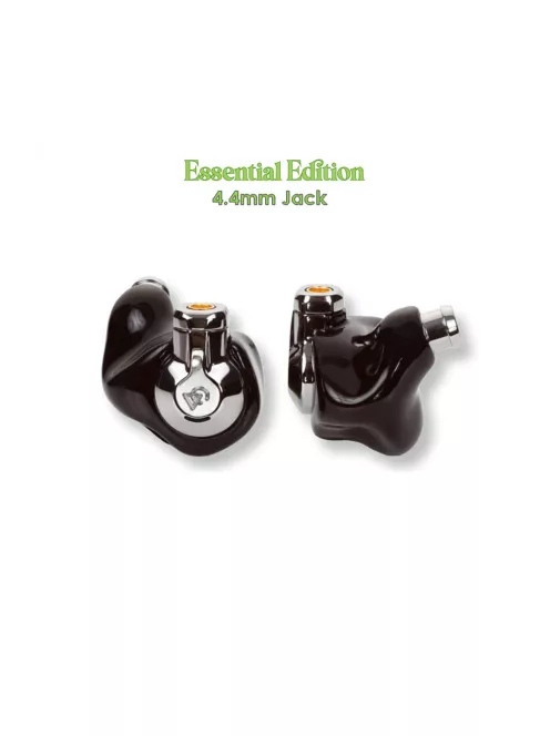 CAMPFIRE AUDIO PONDEROSA - Öt BA meghajtós univerzális In-ear monitor fülhallgató ezüstözött réz MMCX kábellel - Black - Essential 4.4mm
