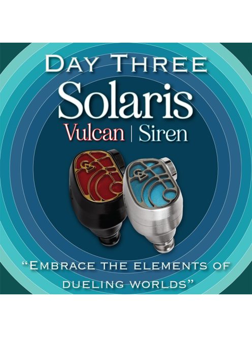 CAMPFIRE AUDIO SOLARIS SIREN - Limitált kiadású három BA és egy dinamikus meghajtós In-ear monitor fülhallgató MMCX kábelekkel