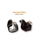 CAMPFIRE AUDIO SUPERMOON - Egy planar meghajtós univerzális In-ear monitor fülhallgató ezüstözött réz MMCX kábellel - Black - Essential 3.5mm