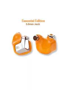   CAMPFIRE AUDIO SUPERMOON - Egy planar meghajtós univerzális In-ear monitor fülhallgató ezüstözött réz MMCX kábellel - Supermoon Narancs - Essential 3.5mm