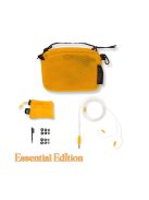 CAMPFIRE AUDIO SUPERMOON - Egy planar meghajtós univerzális In-ear monitor fülhallgató ezüstözött réz MMCX kábellel - Supermoon Narancs - Essential 3.5mm