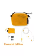 CAMPFIRE AUDIO SUPERMOON - Egy planar meghajtós univerzális In-ear monitor fülhallgató ezüstözött réz MMCX kábellel - Supermoon Narancs - Essential 3.5mm
