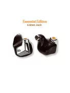 CAMPFIRE AUDIO SUPERMOON - Egy planar meghajtós univerzális In-ear monitor fülhallgató ezüstözött réz MMCX kábellel - Black - Essential 4.4mm
