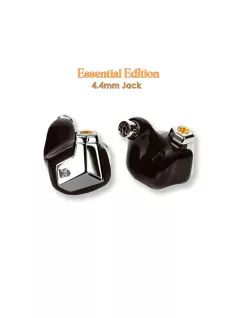   CAMPFIRE AUDIO SUPERMOON - Egy planar meghajtós univerzális In-ear monitor fülhallgató ezüstözött réz MMCX kábellel - Black - Essential 4.4mm