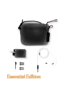   CAMPFIRE AUDIO SUPERMOON - Egy planar meghajtós univerzális In-ear monitor fülhallgató ezüstözött réz MMCX kábellel - Black - Essential 4.4mm