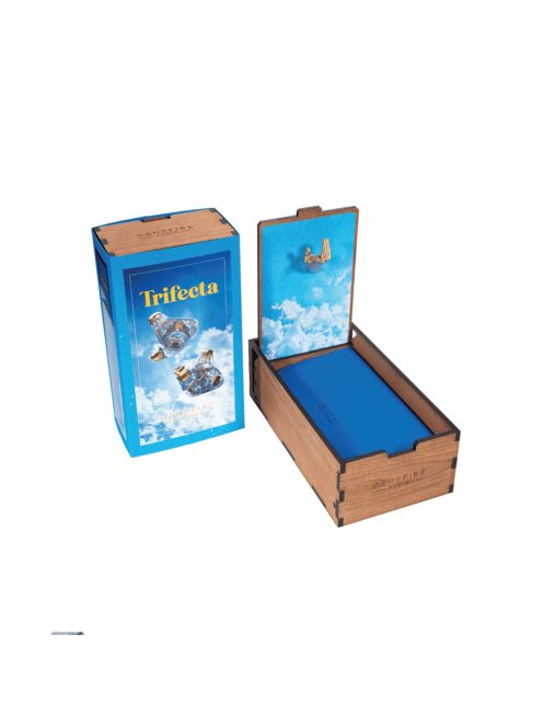 CAMPFIRE AUDIO TRIFECTA ASTRAL PLANE - Három dinamikus meghajtós In-ear monitor fülhallgató MMCX kábelekkel