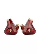 CAMPFIRE AUDIO TRIFECTA CRIMSON - Limitált kiadású három dinamikus meghajtós In-ear monitor fülhallgató ezüst MMCX kábelekkel