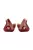 CAMPFIRE AUDIO TRIFECTA CRIMSON - Limitált kiadású három dinamikus meghajtós In-ear monitor fülhallgató ezüst MMCX kábelekkel