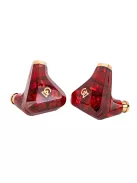 CAMPFIRE AUDIO TRIFECTA CRIMSON - Limitált kiadású három dinamikus meghajtós In-ear monitor fülhallgató ezüst MMCX kábelekkel