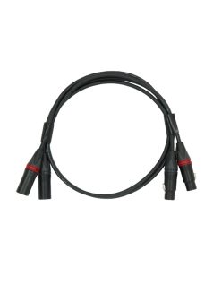   NEUTRINO XLR (F) - XLR (M) CABLE - HiFi Mogami jelkábel pár aranyozott Neutrik XLR aljzat és XLR dugó csatlakozókkal - 5m