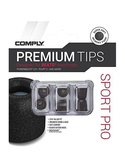 COMPLY SPORT PRO FOR BEATS memóriahab fülilleszték - S