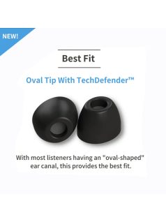   COMPLY SMARTCORE - Univerzális memóriahab fülilleszték - L - TOZ-SC Oval