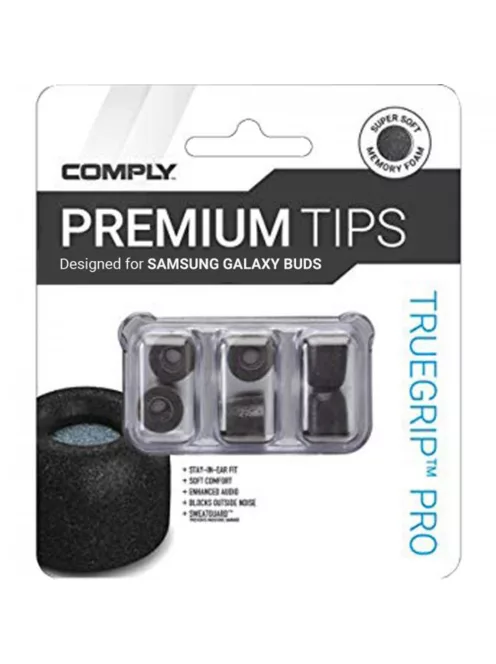 COMPLY TRUEGRIP PRO TW GALAXY BUDS  - Memóriahab fülilleszték Galaxy Buds TWS fülhallgatókhoz - S/M