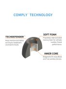 COMPLY TRUEGRIP PRO TW-400-C - Univerzális memóriahab fülilleszték TWS fülhallgatókhoz - L