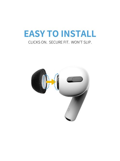 COMPLY TRUEGRIP PREMIUM FOR APPLE AIRPODS PRO GEN 1&2 - Memóriahab fülilleszték Apple AirPods Gen 1&2 fülhallgatókhoz - S