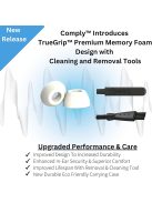 COMPLY TRUEGRIP PREMIUM FOR APPLE AIRPODS PRO GEN 1&2 - Memóriahab fülilleszték Apple AirPods Gen 1&2 fülhallgatókhoz - L