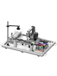   DOBOT COLLABORATIVE ROBOT UNIVERSAL TRAINING PLATFORM - Oktatóállomás DOBOT kollaboratív robotkarokhoz - MG400 + PLC