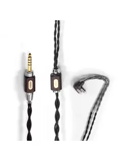   DD HIFI BC130C ERYX - 4,4mm szimmetrikus IEM cserekábel cserélhető 0,78mm 2-Pin és MMCX csatlakozókkal - RhP