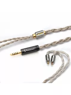   DD HIFI BC130 NET - Árnyékolt OCC IEM cserekábel cserélhető 0,78mm 2-Pin és MMCX csatlakozókkal - Standard
