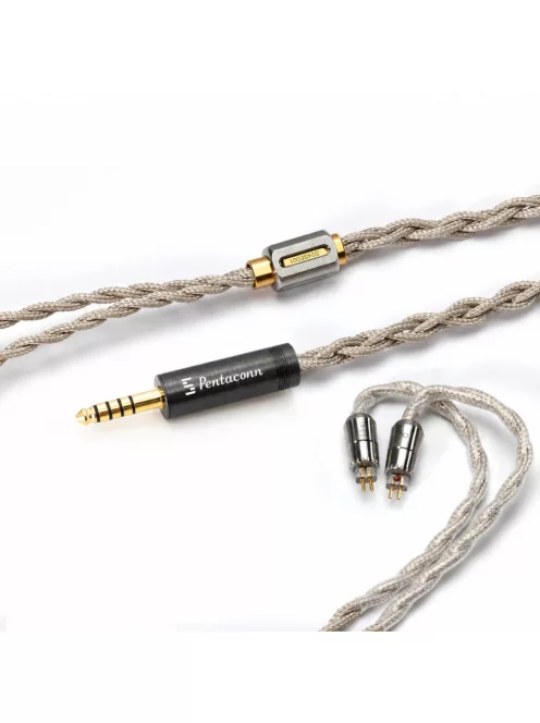 DD HIFI BC130 NET - Árnyékolt OCC IEM cserekábel cserélhető 0,78mm 2-Pin és MMCX csatlakozókkal - Standard