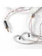 DD HIFI BC130 NET - Árnyékolt OCC IEM cserekábel cserélhető 0,78mm 2-Pin és MMCX csatlakozókkal - Standard