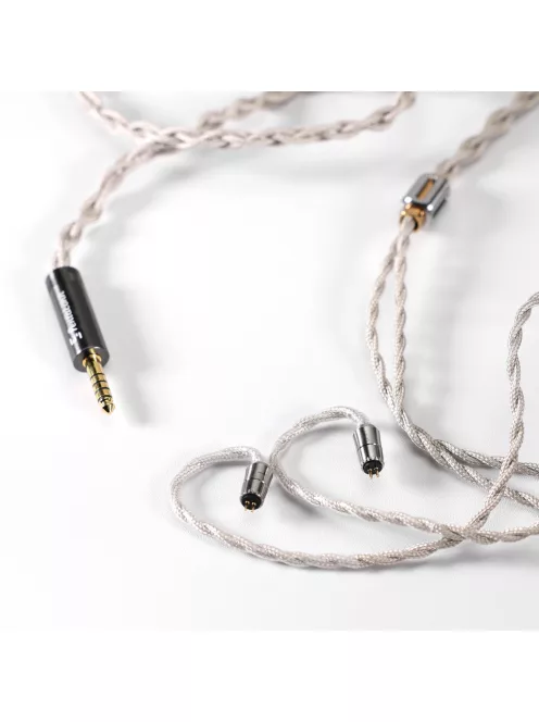 DD HIFI BC130 NET - Árnyékolt OCC IEM cserekábel cserélhető 0,78mm 2-Pin és MMCX csatlakozókkal - Standard